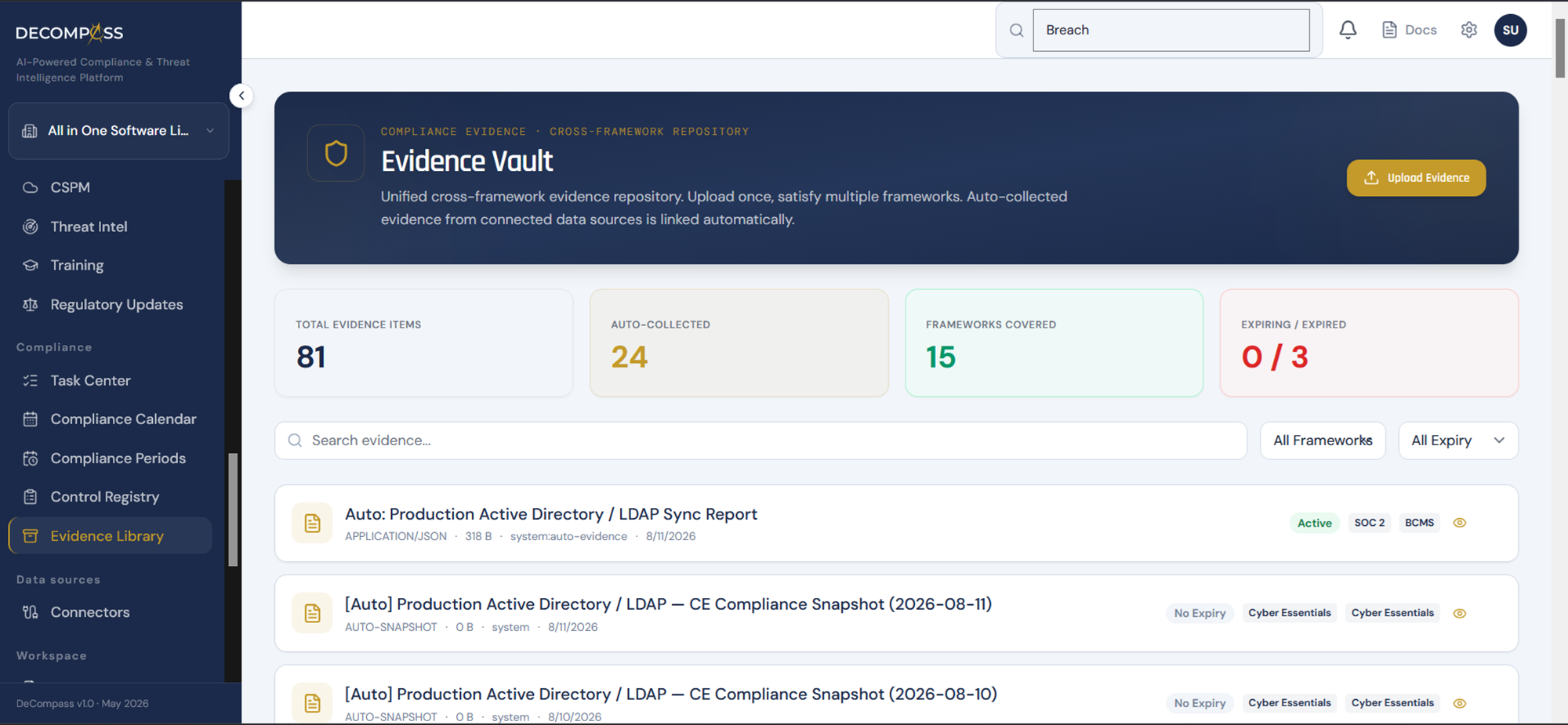 Evidence Vault